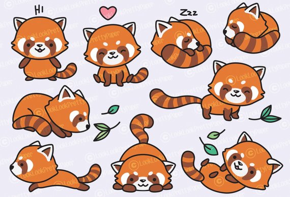 Red Panda Vector at Vectorified.com | Collection of Red Panda Vector