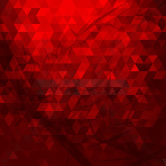 646x646 Red Polygonal Background Vector Vector Art Graphics