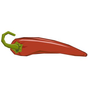 Red Pepper Vector