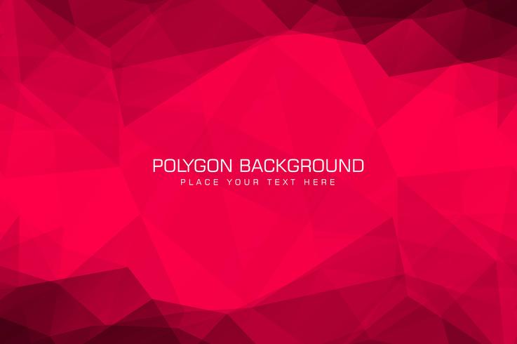 737x490 Beautiful Red Polygon Background