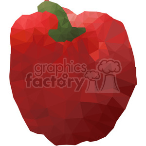 300x300 Red Pepper Geometry Geometric Polygon Vector Graphics Rf Clip Art
