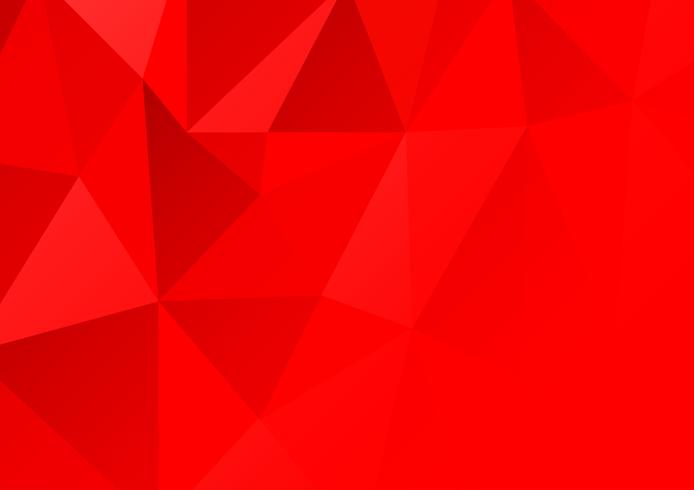 694x490 Red Color Polygon Abstract Background Vector Illustration