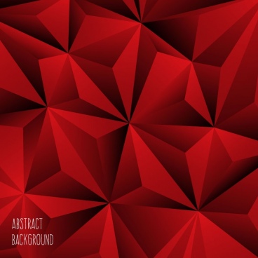 368x368 Red Polygon Free Vector Download