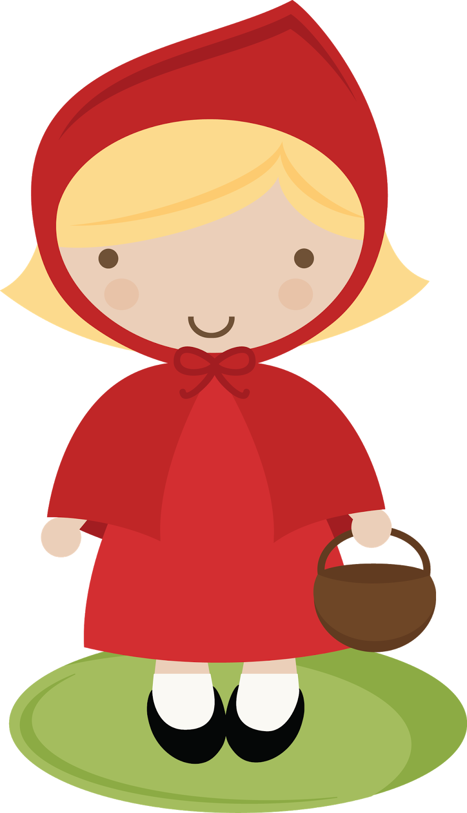 920x1600 Little Red Riding Hood Clipart