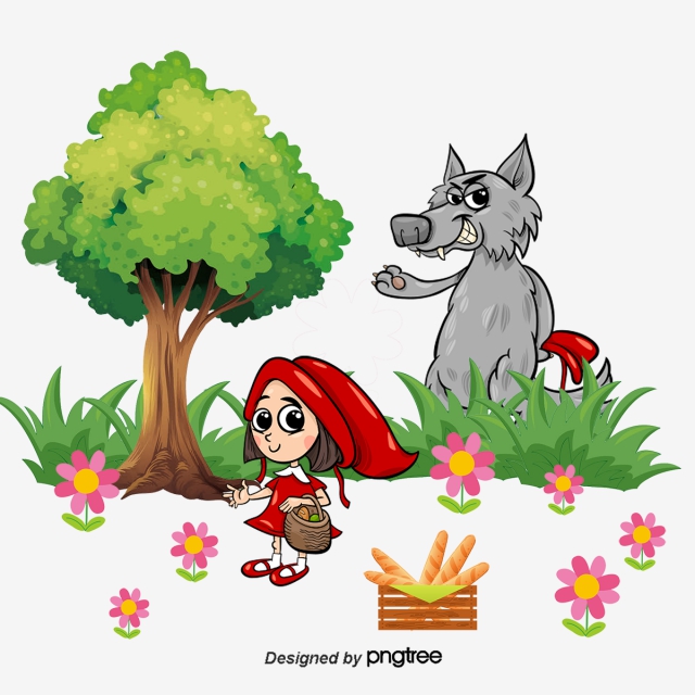 640x640 Little Red Riding Hood Png, Vector, And Clipart