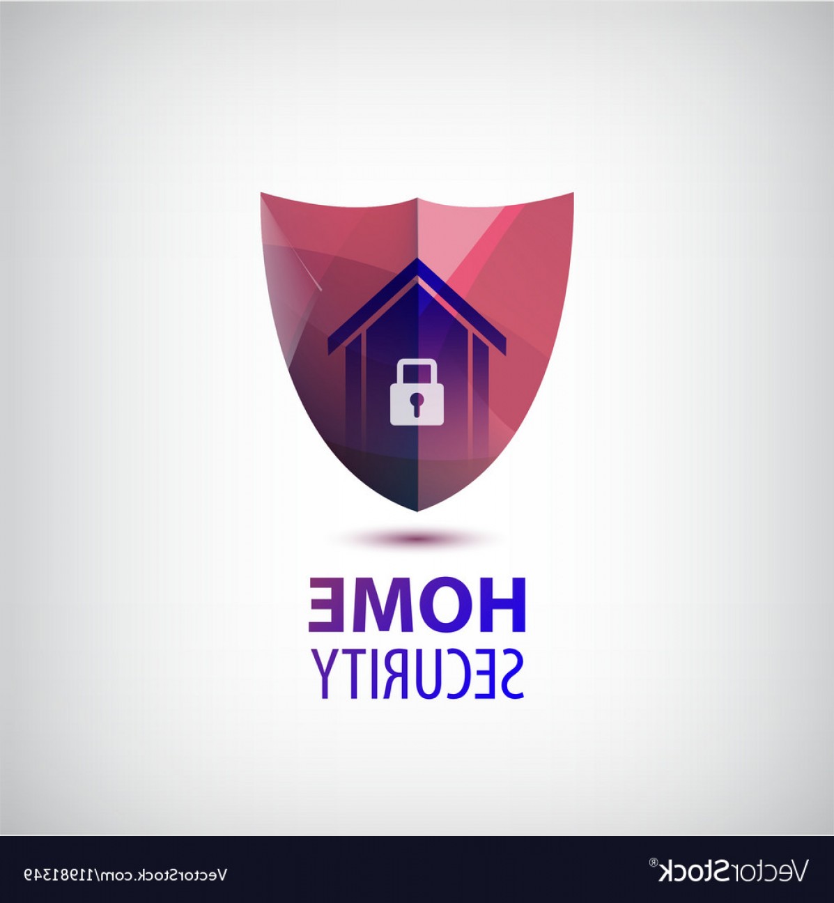 1197x1296 Home Security Logo D Red Shield With Vector Soidergi