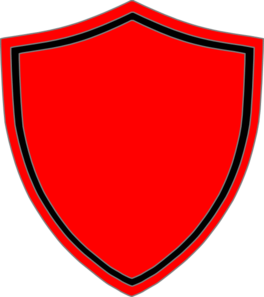 264x297 Black And Red Shield Logo