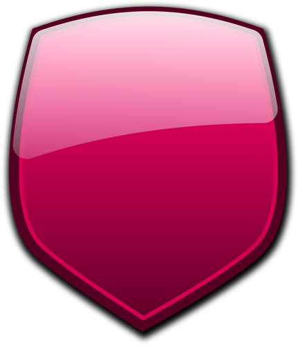 431x500 Red Shield Vector Graphics