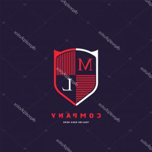300x300 Stock Illustration Red Shield Logo Template Business Newwaysys