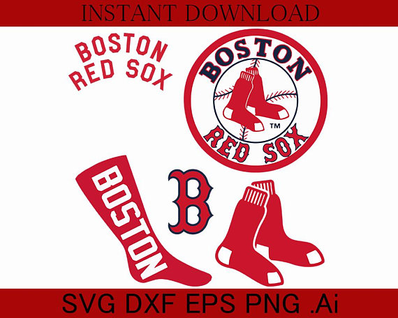 570x456 Boston Red Sox Png Dxf Baseball Files