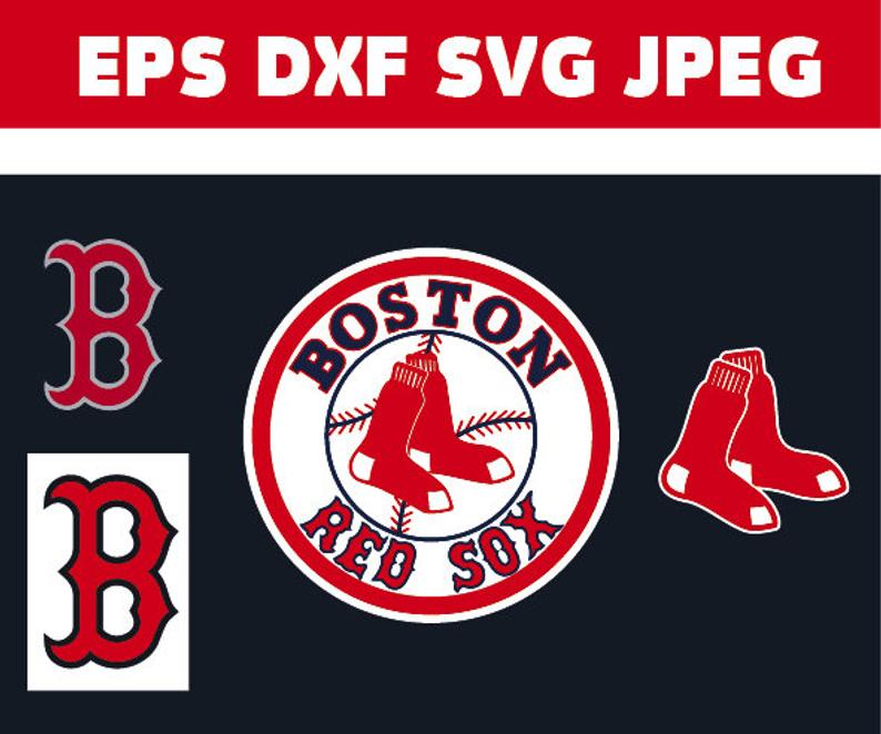 794x662 Boston Red Sox Logo Dxf Instant Etsy