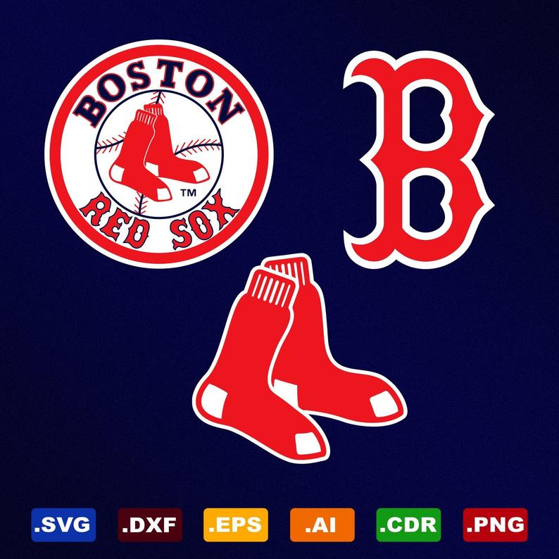 794x794 Boston Red Sox Dxf Cdr Vector For Etsy