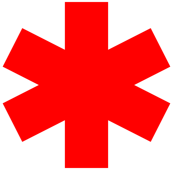 Red Star Of Life Vector Transparent Cartoon 600x590 Red Star Of Life Vector Transparent Cartoon