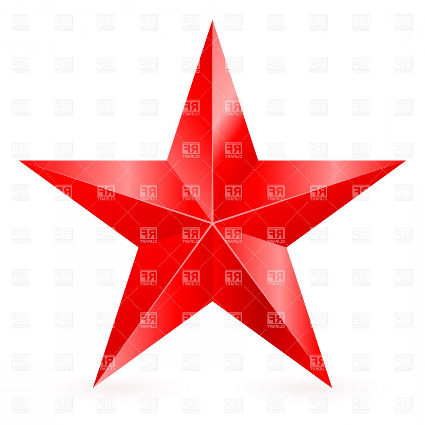 Five Pointed Red Star Vector Clipart Soidergi 1440x1440 Five Pointed Red Star Vector Clipart Soidergi