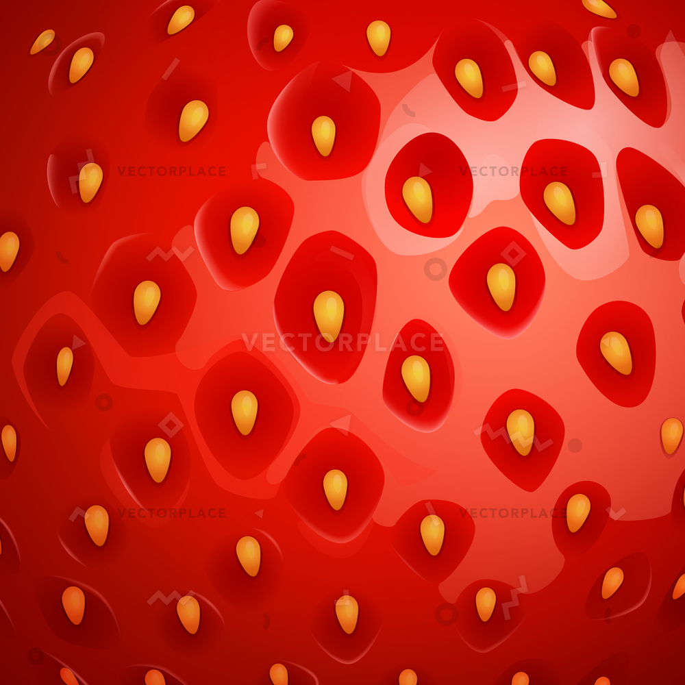 Close Up Strawberry Background Natural Fruit Vector Illustration 1000x1000 Close Up Strawberry Background Natural Fruit Vector Illustration