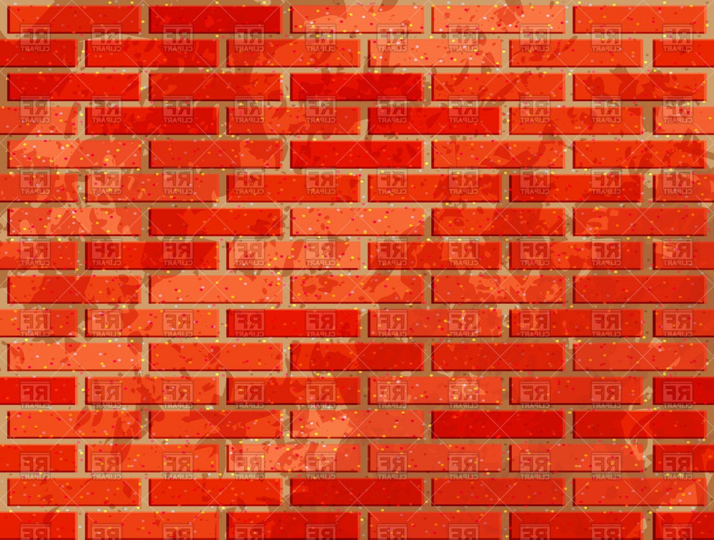 Red Brick Wall With Noise Textures Vector Clipart Soidergi 1440x1089 Red Brick Wall With Noise Textures Vector Clipart Soidergi