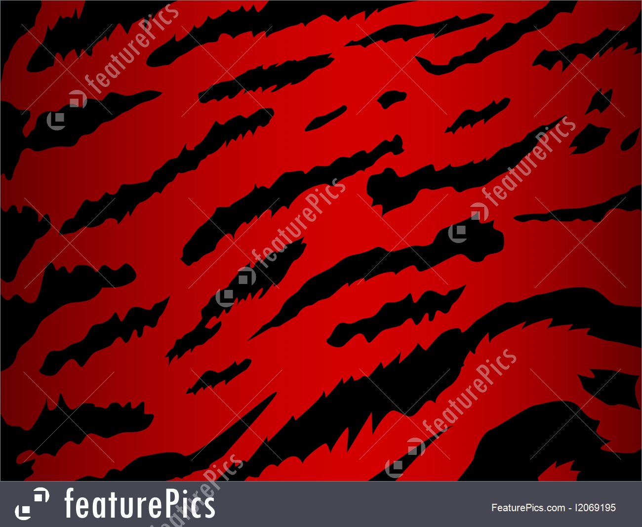 Texture Vector Tiger In Red 1300x1067 Texture Vector Tiger In Red