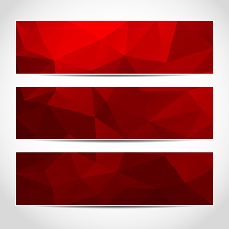 Set Of Trendy Red Vector Banners Template Or Website Headers 450x450 Set Of Trendy Red Vector Banners Template Or Website Headers