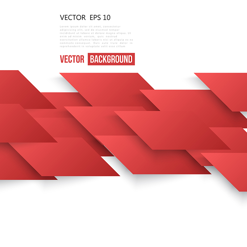 Vector Abstract Geometric Shape From Red Lines, Red, Tech 800x800 Vector Abstract Geometric Shape From Red Lines, Red, Tech