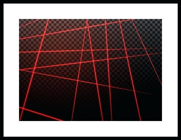600x465 Red Laser Beam Vector App Alarm Abstract Transparent Isolated