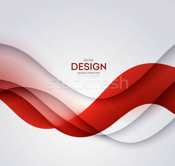 Red Vector Template Abstract Background With Curves Lines 600x567 Red Vector Template Abstract Background With Curves Lines