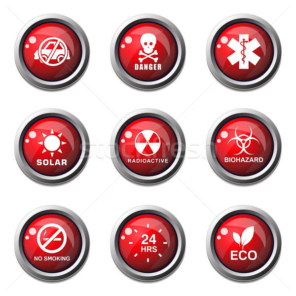 Warning Sign Red Vector Button Icon Design Set Vector Illustration 600x600 Warning Sign Red Vector Button Icon Design Set Vector Illustration