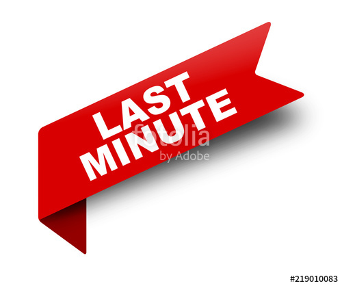 Red Vector Banner Ribbon Last Minute Stock Image And Royalty Free 500x418 Red Vector Banner Ribbon Last Minute Stock Image And Royalty Free