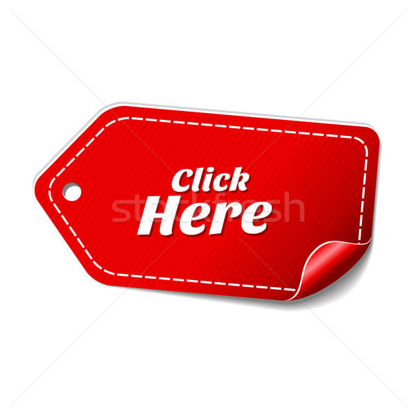 600x600 Click Here Red Vector Icon Design Vector Illustration Rizwan Ali