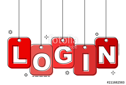 500x339 Red Flat Line Tag Login Stock Image And Royalty Free Vector