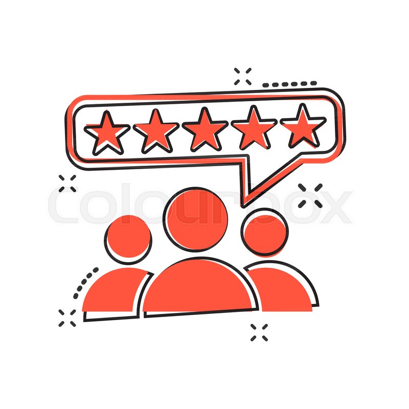 800x800 Vector Cartoon Customer Reviews, User Stock Vector Colourbox