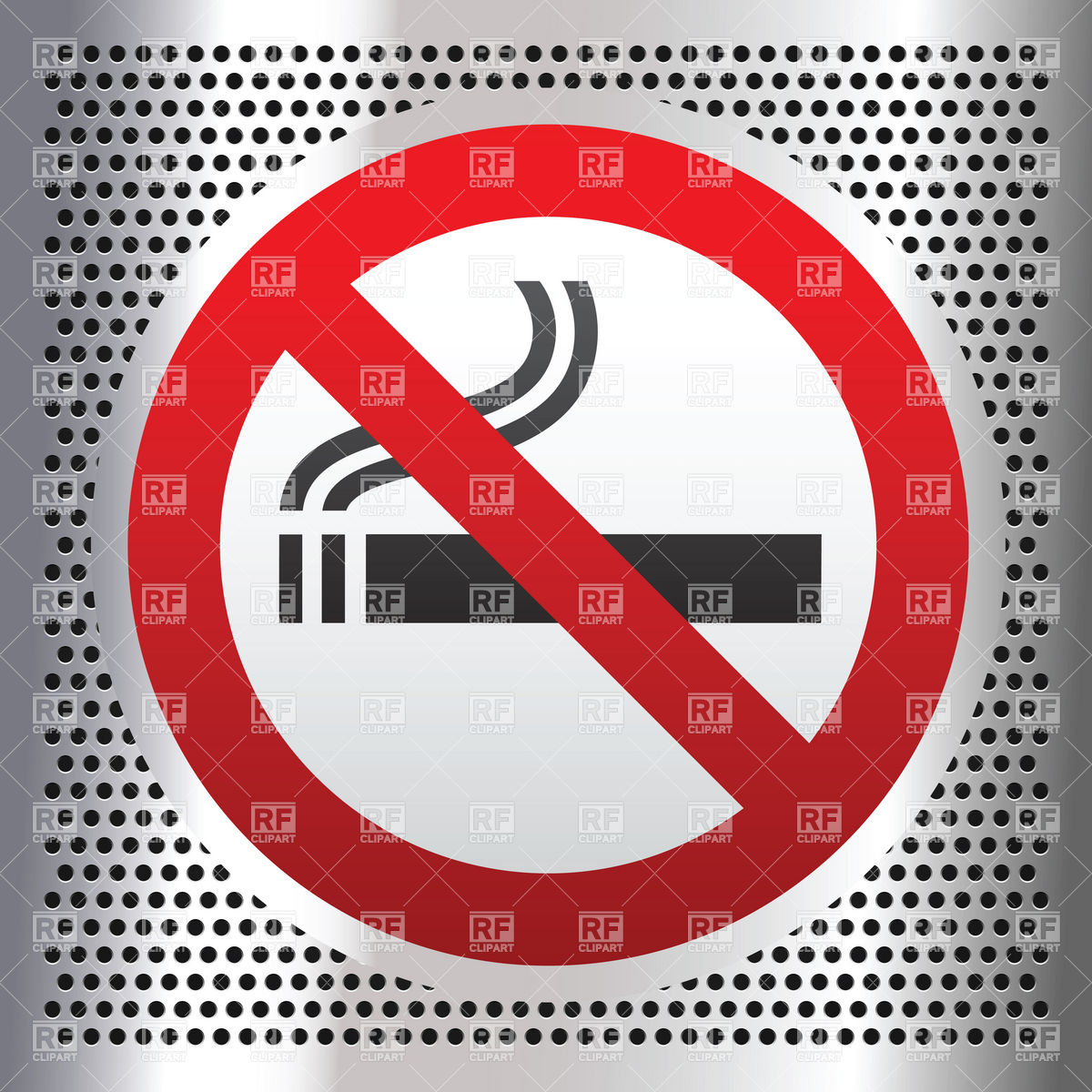 1200x1200 Generic No Smoking Sign Vector Image Of Signs, Symbols, Maps