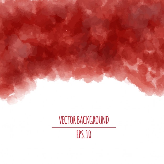 626x626 Artistic Background With Red Watercolor Vector Free Download