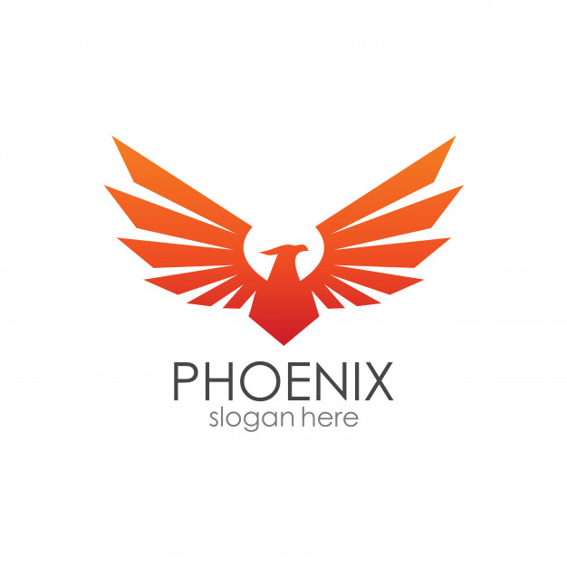 626x626 Phoenix Wings Logo Template Vector Premium Download