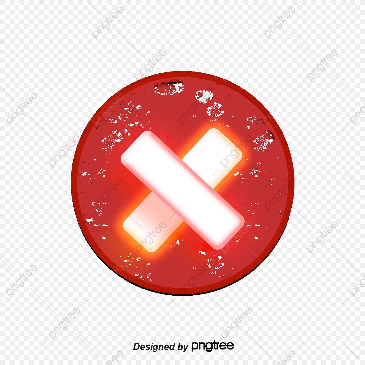 1200x1200 Red X Word No Vector Material, Red, X Word, No Png And Vector