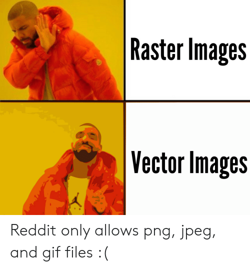 500x538 Raster Images Vector Images Reddit Only Allows Png And Gif