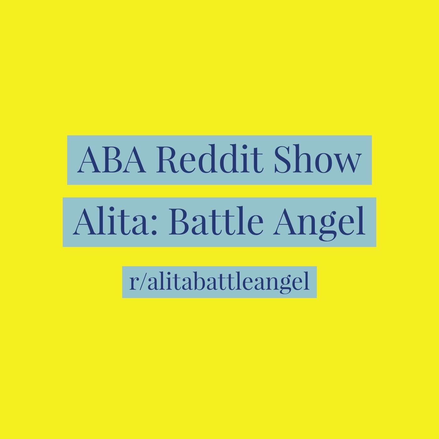 1400x1400 Alita Battle Angel Reddit Show Listen Free On Castbox