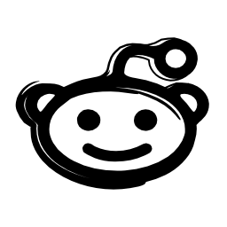 256x256 Reddit Mascot Logo Sketch Variant Vector Logo Icons