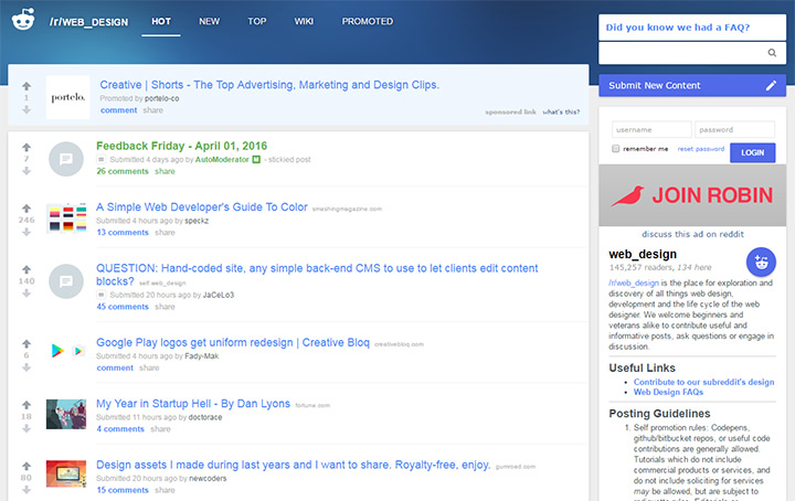 720x454 Top Subreddits For Designers
