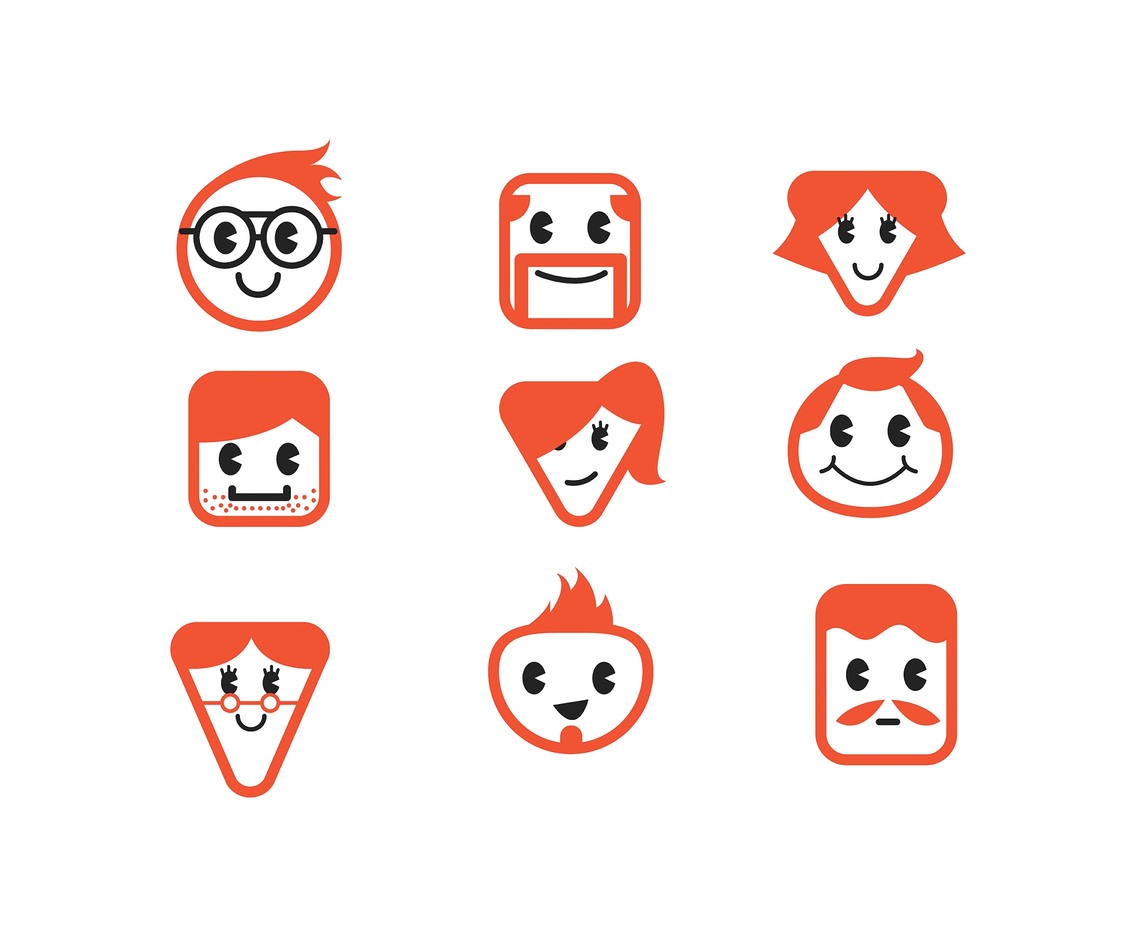 1136x936 Orange And White Redhead Vector Vector Art Graphics