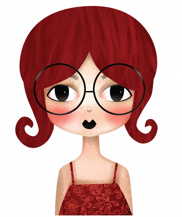 626x748 Redhead Vector Premium Download