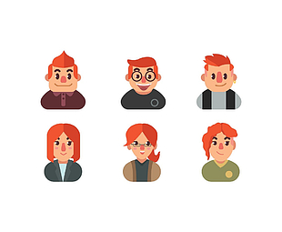 310x255 Redhead Vector White Background Free Graphics Uihere