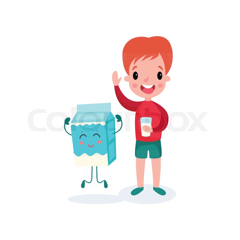800x800 Cute Redhead Boy Playing With Smiling Stock Vector Colourbox