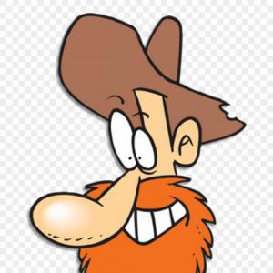 300x300 Happy Birthday Vector Card Redneck Style Catchsplace