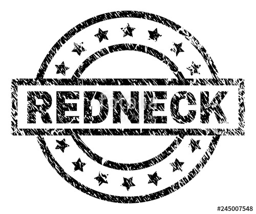 500x419 Redneck Stamp Seal Watermark With Distress Style Designed