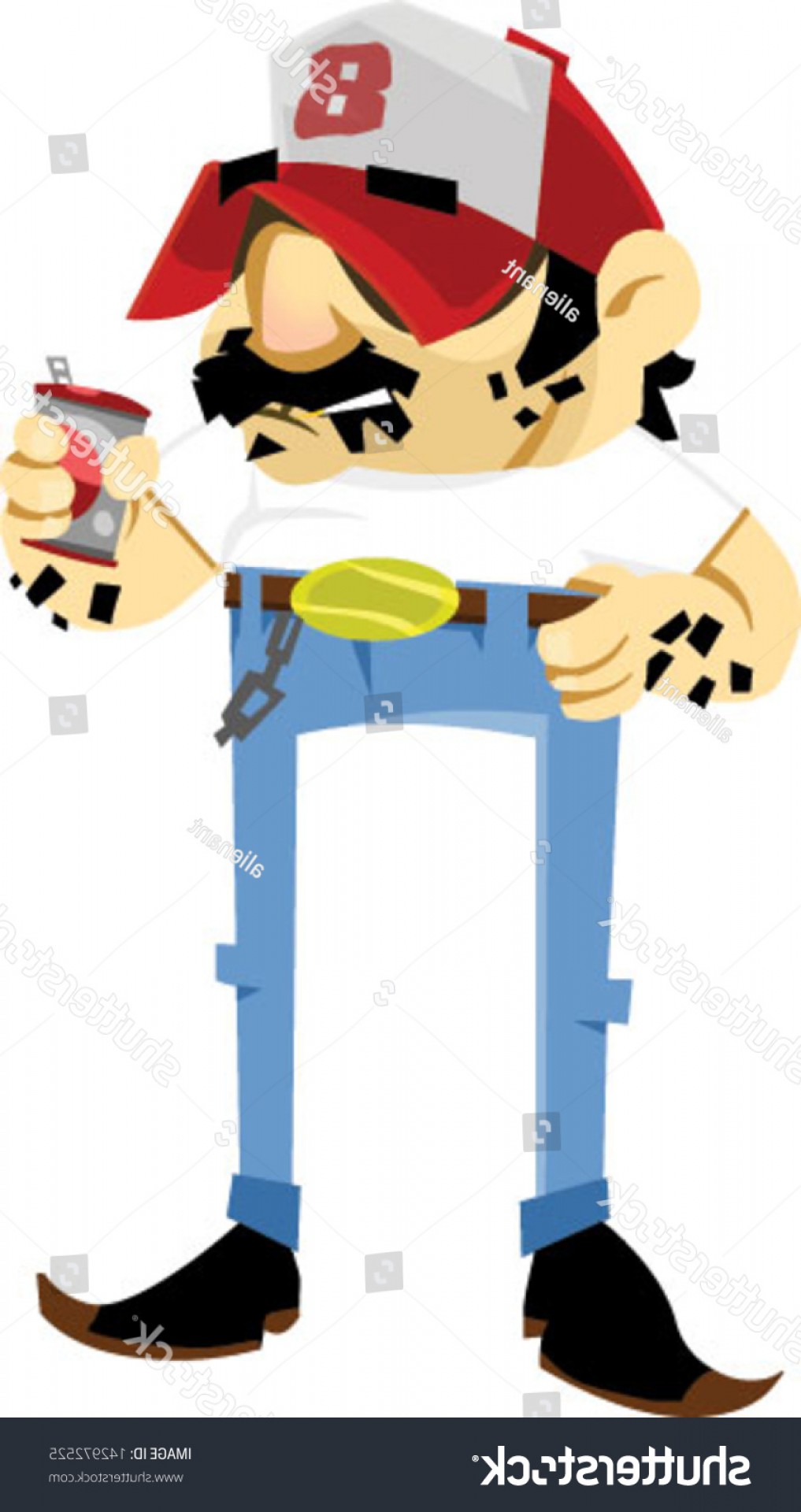 1017x1920 Cartoon Redneck Drink Vector Clip Art Handandbeak