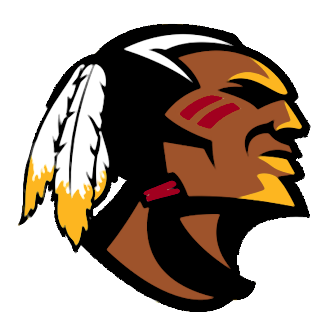 1022x1019 Redskins Black And White Logo Png Images
