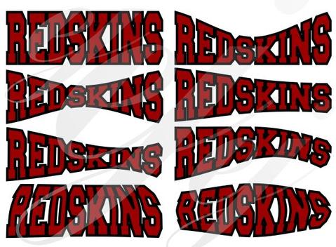 479x352 Redskins Curved Dxf Pdf Vector Graphic Design Digital