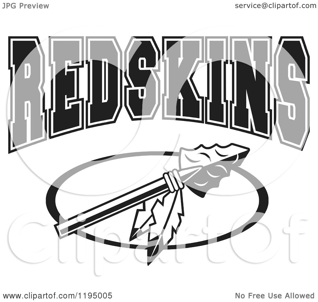 1080x1024 Clipart Of A Black And White Arrowhead With Feathers And Redskins