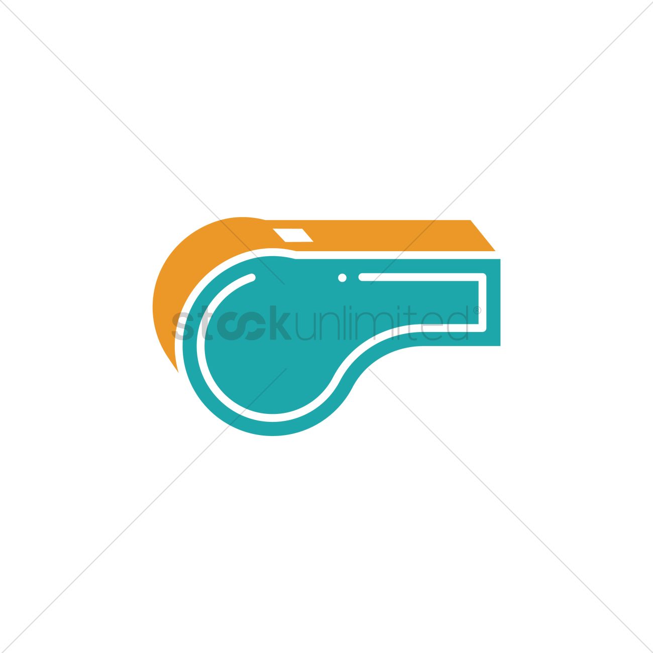 Referee Whistle Vector Image 1300x1300 Referee Whistle Vector Image