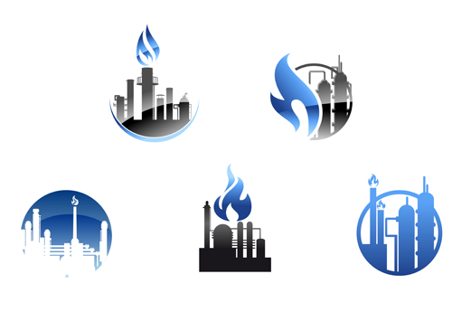 500x345 Oil Refinery Industry Logo Vector Free Download